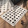 Generico Tappeto Bagno Antiscivolo Assorbente, Tappetino Bagno e Cucina 80x140cm Super Assorbente Tappeto Doccia Lavabile in Microfibra, Tappetino Doccia Stone Bath Mat Traditional 5-251
