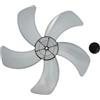 MOLUCKFU Pale per Ventola Ventilatore a Pale Ricmbio 5 Foglie Trasparenti per Ventilatori da Tavolo e Piedistallo Installazione Facile Resistente e Riciclabile