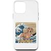Dachshund Puppy Lover PS Custodia per iPhone 12 mini Bassotto giapponese Kanagawa Wave Surf amante dei cani