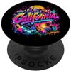 Regali dello Stato della California e Co Orizzonte della California dello stato degli Stati Uniti PopSockets PopGrip Adesivo