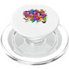 Flite Boi Jelly Candy - Orsetto gommoso colorato divertente con denti dolci PopSockets PopGrip per MagSafe