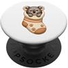 Paws In Socks Studio Carino Baby Koala Bear in Sock Adorabile amante degli animali Cutecore PopSockets PopGrip Adesivo