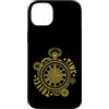 Vision time machine future time travel s Custodia per iPhone 14 Plus Orologio da viaggio nel tempo