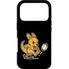 kangaroo rugby kicking mascot cartoon ki Custodia per iPhone 17 Pro Canguro Rugby calcio cartone animato