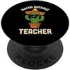 Nacho Average Teacher Merch Store Cinco De Mayo Insegnante Fiesta Insegnante Apprezzamento Divertente PopSockets PopGrip Adesivo