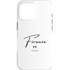 LEVART Italy Travel City Minimal Italia Custodia per iPhone 16 Pro Firenze Italia
