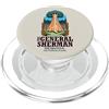 Funny Travel Holiday Souvenirs Gifts General Sherman Tree Sequoia Nationalpark Sequoia Giant Redwood PopSockets PopGrip per MagSafe