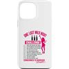 Bachelorette Challenge Studio Custodia per iPhone 13 Pro Max Unultima notte selvaggia condannata al matrimonio sposa