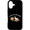 Funny Goose Meme Gifts Co Custodia per iPhone 17 Goose What If I'm Not Silly, meme divertente, design retrò
