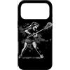 T-Shirts de Lacrosse per Ragazze Custodia per iPhone 17 Pro Max Giocatrice di lacrosse femminile