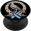 Fight Prostate Cancer Viking Warrior North Husband Viking Norse Raven - Combattere il cancro alla prostata PopSockets PopGrip Adesivo