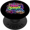 Regali dello stato del New Jersey e Co. Orizzonte dello stato del New Jersey degli Stati Uniti PopSockets PopGrip Adesivo