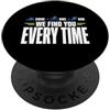 Triathlete Family Matching Race Day Crew Supporto per triathlon Crew Swim Bike Run Race Day PopSockets PopGrip Adesivo