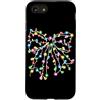 Coquette Bow Aesthetic Christmas Graphic Custodia per iPhone SE (2020) / 7/8 Luci di Natale Fiocco Fiocco Coquette Estetica Ragazze Giovani