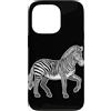 Wildlife Apparel & Co. Custodia per iPhone 13 Pro Africa e Animali Marini - Zebra