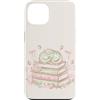 Dragon Bookstack Fantasy Apparel Custodia per iPhone 13 Cute Dragon Books Fantasy Reading, amante dei libri a pastello