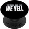 Triathlete Family Matching Race Day Crew Supporto per triathlon Crew Swim Bike Run Race Day PopSockets PopGrip Adesivo