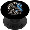 Fight Prostate Cancer Viking Warrior North Viking Norse Raven - Supporto per il cancro alla prostata PopSockets PopGrip Adesivo