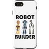 Robots, Space Tech and Robotics Custodia per iPhone SE (2020) / 7/8 Robot Costruttore Robot