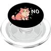 Norriku Studio Press Gatto Brontolone No Kawaii Anime Amante dei Gatti PopSockets PopGrip per MagSafe