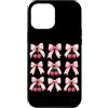Coquette Bow Aesthetic Cherry Graphic Wo Custodia per iPhone 12 Pro Max Pink Cherry Coquette Bow Ribbon Estetic Graphic Ladies