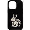 Back To School Bunny Backpack Rabbit Custodia per iPhone 13 Pro Carino Aula Avventura Coniglio Con Zaino