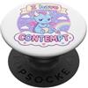 Cute Sarcastic Kawaii Dragon Pastel Fant I Have Disempt Cute Kawaii Dragon Sarcastico Mood Art PopSockets PopGrip Adesivo