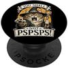 Funny Nerd Humor Nerdy RPG Gamer Board G Tabby Cat Wizard You Shall Not PSPS Fantasy Magic Lover PopSockets PopGrip Adesivo