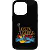 Delta Blues or Birthplace of Blues and R Custodia per iPhone 13 Pro Blues chitarrista e fan della musica rock o Delta Blues