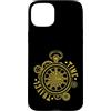 Vision time machine future time travel s Custodia per iPhone 15 Plus Orologio da viaggio nel tempo