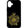Vision time machine future time travel s Custodia per iPhone 16 Plus Orologio da viaggio nel tempo