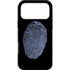 Wistful Custodia per iPhone 17 Pro Max Sfumatura blu con impronte digitali giganti