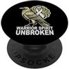 Fight Lung Cancer North Viking Warrior Viking Fight Lung Cancer - Spirito guerriero norreno ininterrotto PopSockets PopGrip Adesivo
