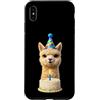 Funny Cute Birthday Boy Birthday Girl Ki Custodia per iPhone XS Max Celebrazione del cappello e della candela della torta di compleanno dell'alpaca