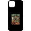 Museum Curator Museum Designs Custodia per iPhone 14 Plus Guida turistica dei musei
