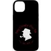 Bing Crosby Custodia per iPhone 14 Plus Ufficiale Bing Crosby Silhouette Pro Golf Red and White