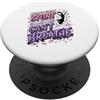 Mothers Cheerleader Support Designs Cheer Madre Sideline Allenatore Cheerleader Mamma PopSockets PopGrip Adesivo