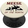 Vintage Nature and Wildlife Adventure Ap Alce Del Nord Wildlife Antlers Foresta Natura PopSockets PopGrip Adesivo