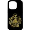 Vision time machine future time travel s Custodia per iPhone 15 Pro Orologio da viaggio nel tempo