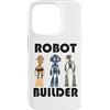 Robots, Space Tech and Robotics Custodia per iPhone 14 Pro Robot Costruttore Robot