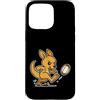 kangaroo rugby kicking mascot cartoon ki Custodia per iPhone 15 Pro Max Canguro Rugby calcio cartone animato