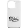 Miami Vibes Collection Custodia per iPhone 13 Pro Miami, Florida, spiaggia, skyline città, palme, sole
