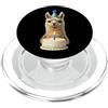 Funny Cute Birthday Boy Birthday Girl Ki Llama torta di compleanno cappello e candela celebrazione PopSockets PopGrip per MagSafe