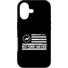 Best Dad Ever Father's Day Dad Birthday Custodia per iPhone 17 Ferret US Bandiera Americana Patriottica Retro