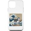Husky Puppy Lover PS Custodia per iPhone 12 mini Husky Giapponese Kanagawa Wave Surf Amante dei cani