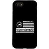 Best Dad Ever Father's Day Dad Birthday Custodia per iPhone SE (2020) / 7/8 Ferret US Bandiera Americana Patriottica Retro