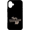 US States United States USA Country Amer Custodia per iPhone 16 Plus Michigan USA America Stato