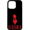 Albanian Flag Heritage Clothing & Gifts Custodia per iPhone 15 Pro Max Bandiera dell'Albania dei Balcani patriottici Uomini Donne Bambini Albania