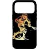 T-Shirts de Lacrosse Custodia per iPhone 17 Pro Max Disegno d'epoca di un giocatore di lacrosse