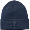 Timberland 3D Embroidery Beanie Navy Color Peacoat, Size One Size 451 - Peacoat One Size